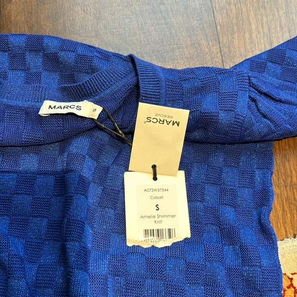 Sparkling electric blue sweater - Picture 2 of 4